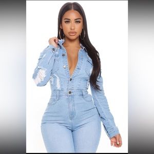 Denim Jumpsuit